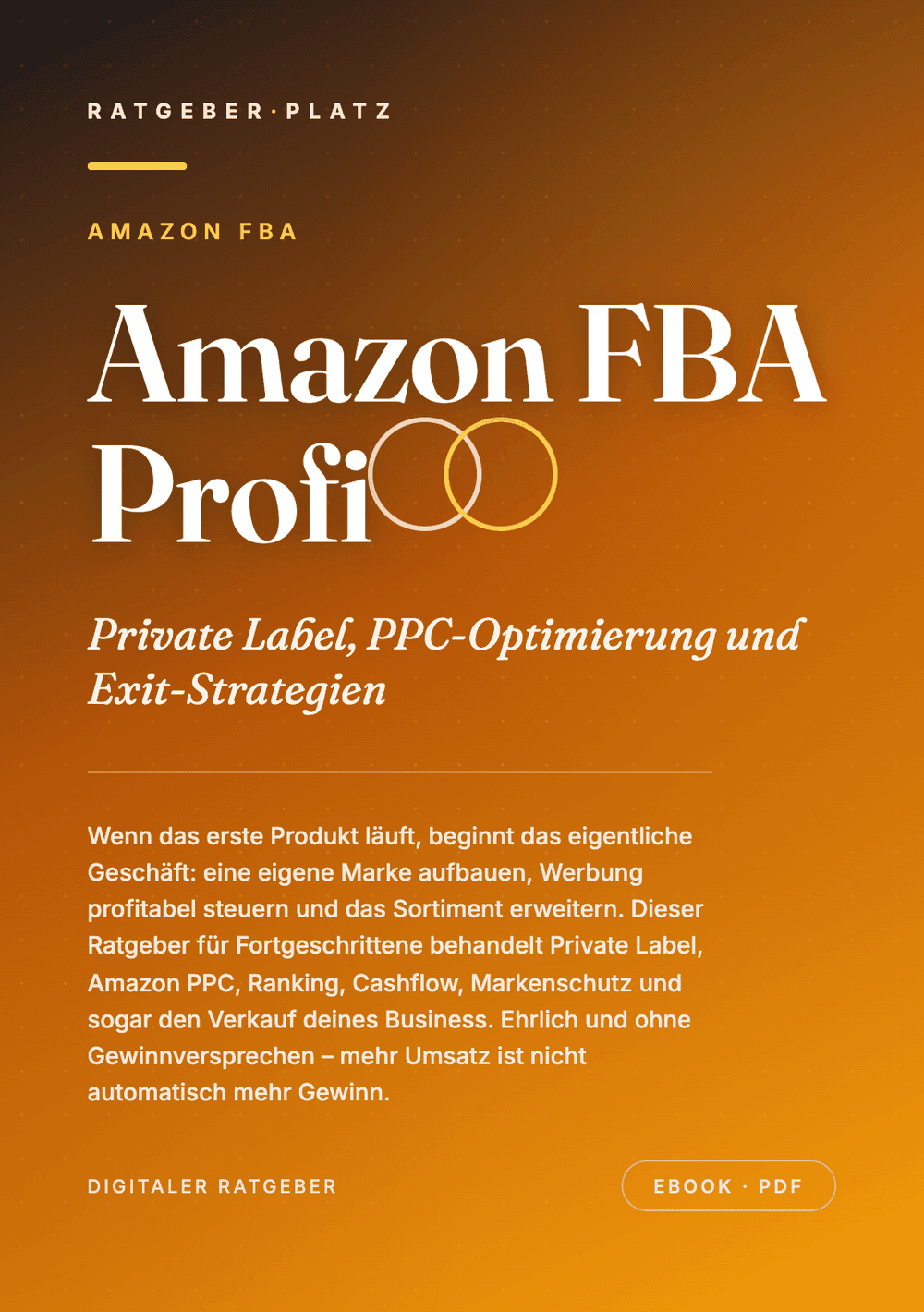 Cover: Amazon FBA Profi