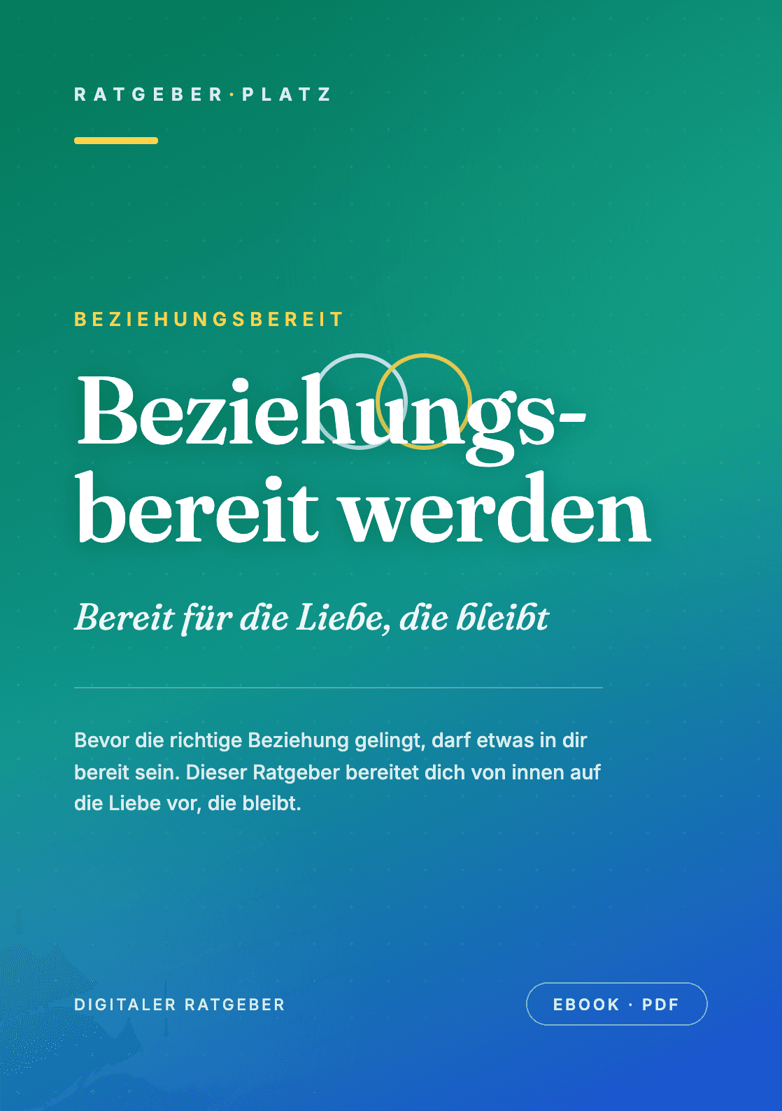 Cover: Beziehungsbereit werden