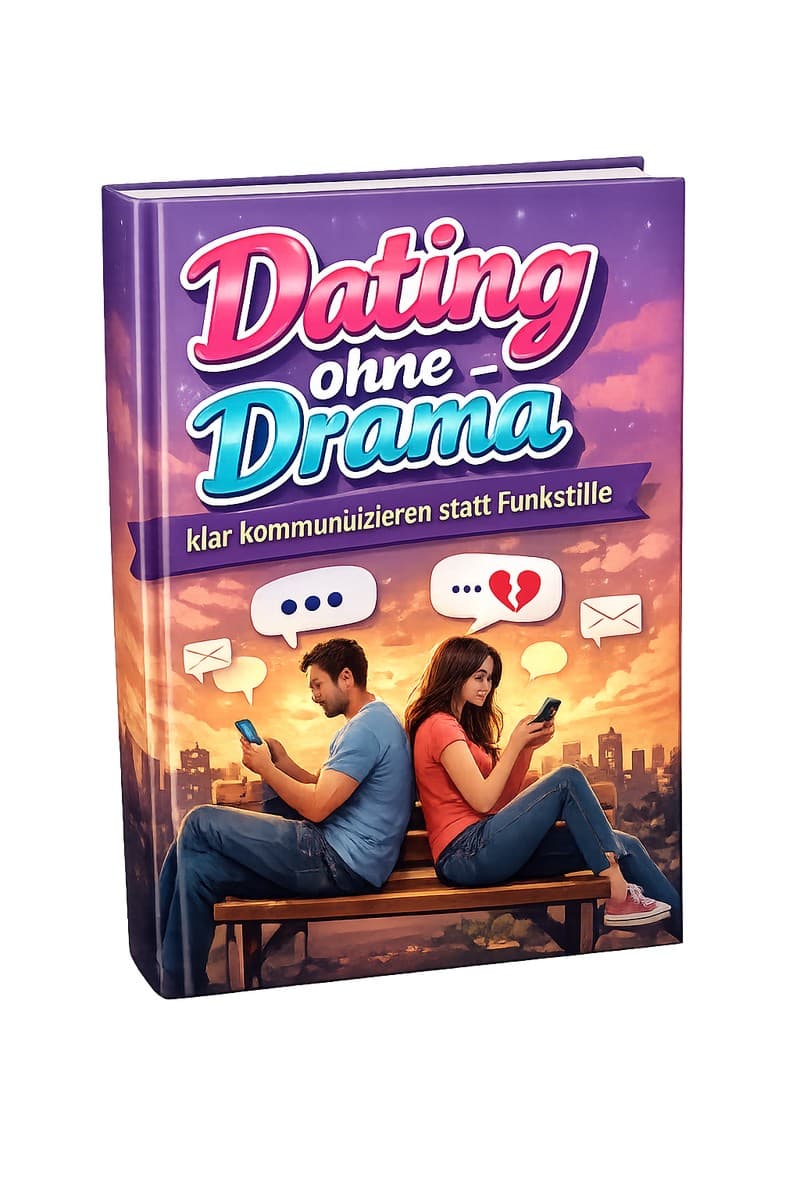 Cover – Dating ohne Drama: PDF-Ratgeber von RatgeberPlatz.de