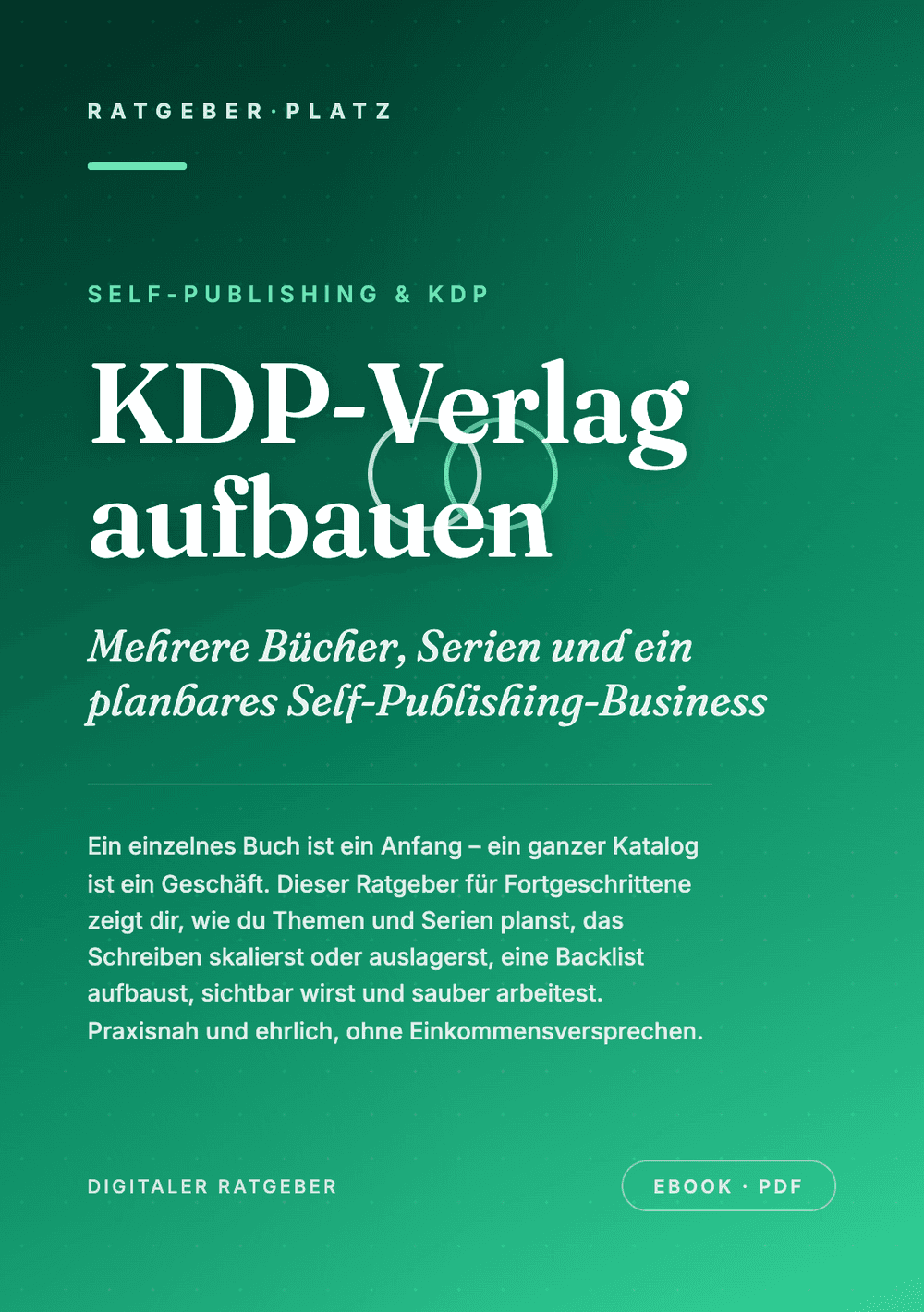 Cover: KDP-Verlag aufbauen