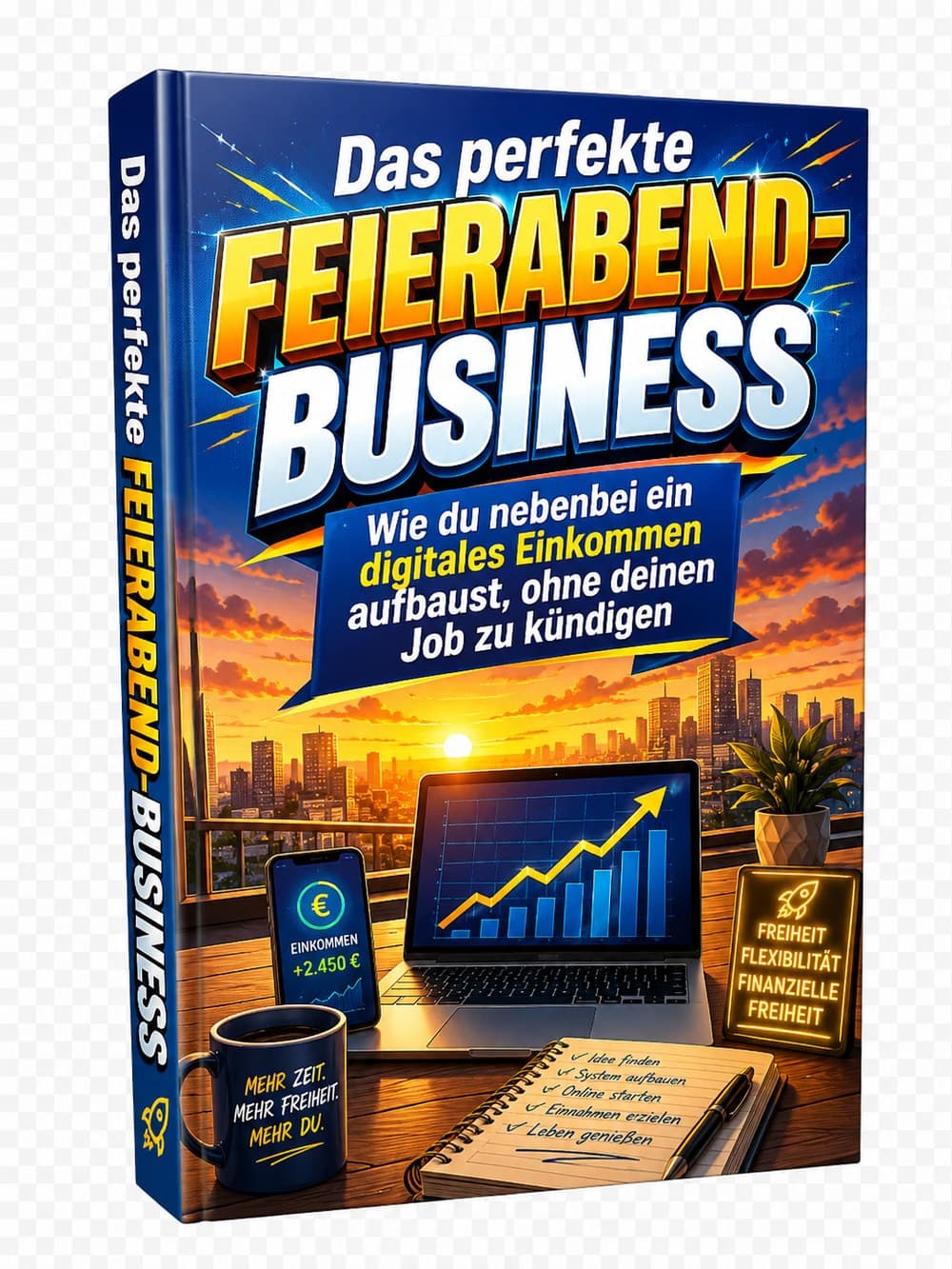 Cover – Das perfekte Feierabend-Business: PDF-Ratgeber von RatgeberPlatz.de