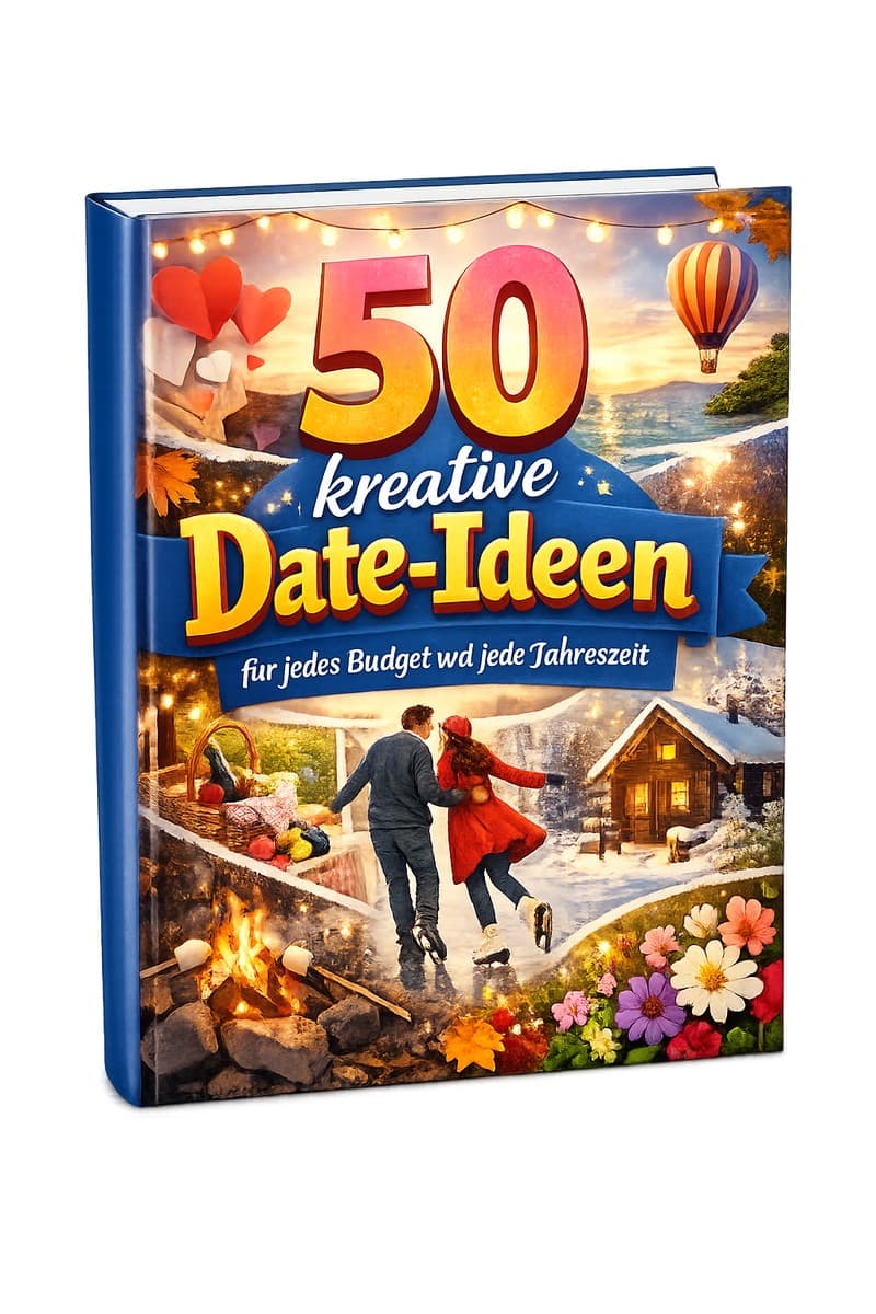 Cover – 50 kreative Date-Ideen: PDF-Ratgeber von RatgeberPlatz.de