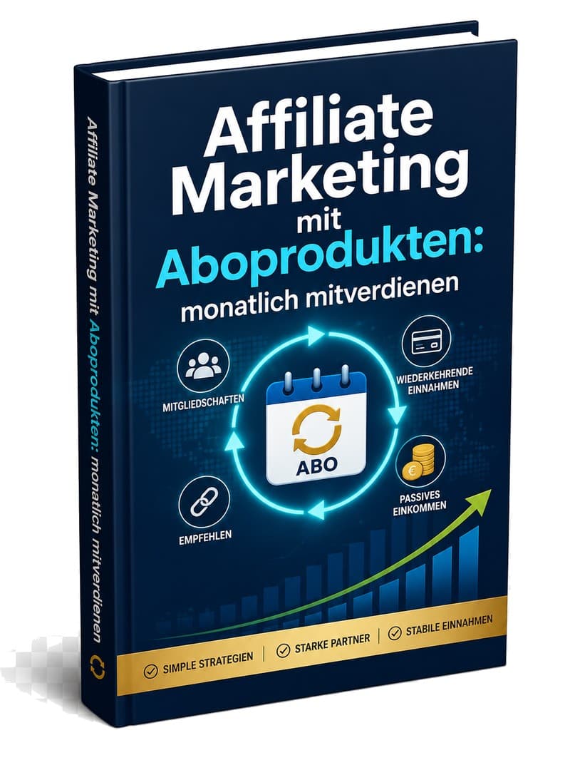 Cover – Affiliate Marketing mit Aboprodukten: PDF-Ratgeber von RatgeberPlatz.de