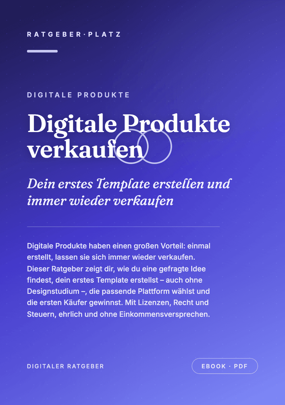 Cover: Digitale Produkte verkaufen
