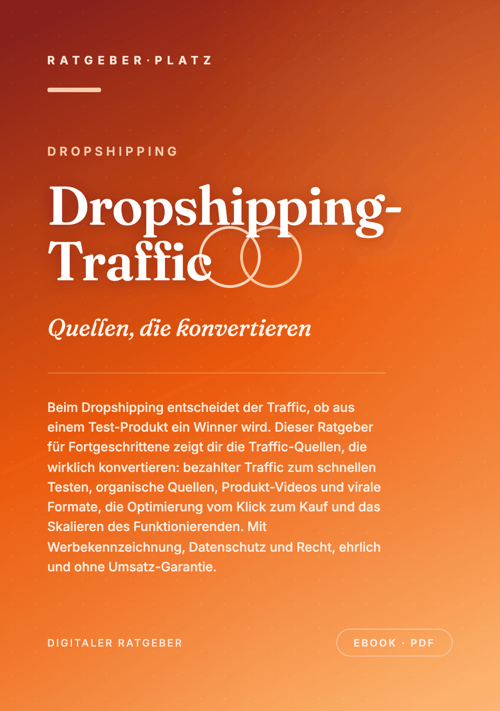 Cover: Dropshipping-Traffic