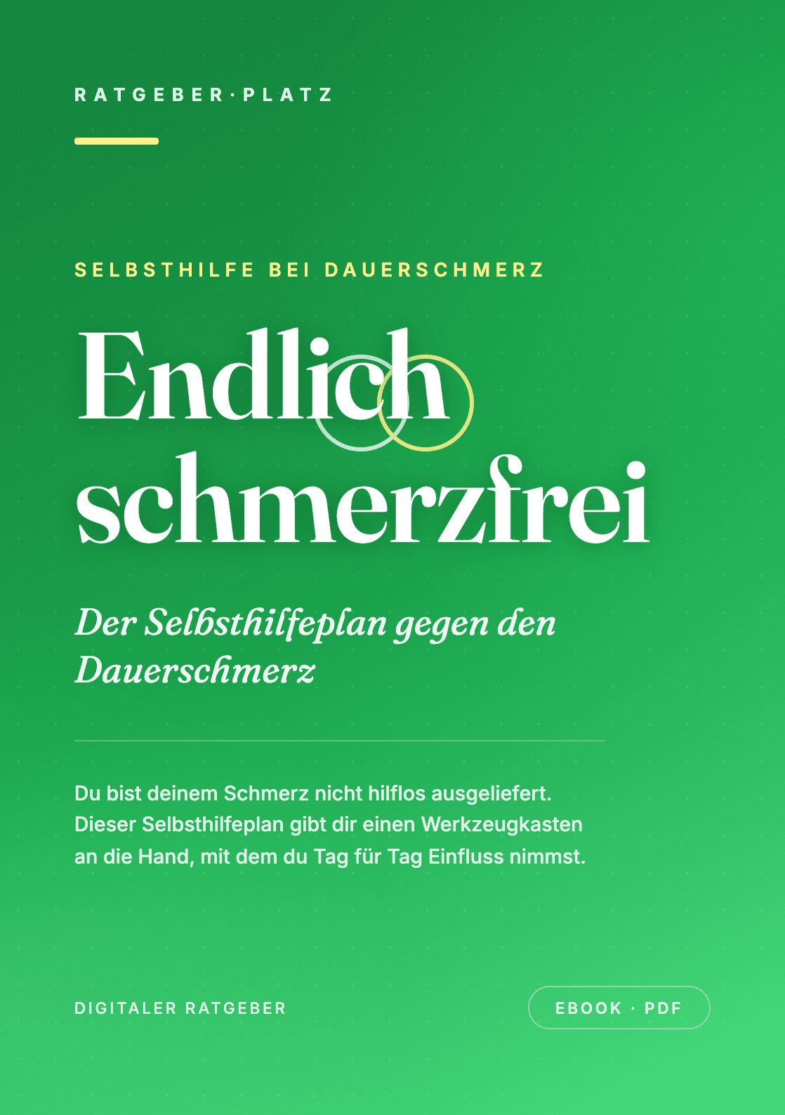 Cover: Endlich schmerzfrei