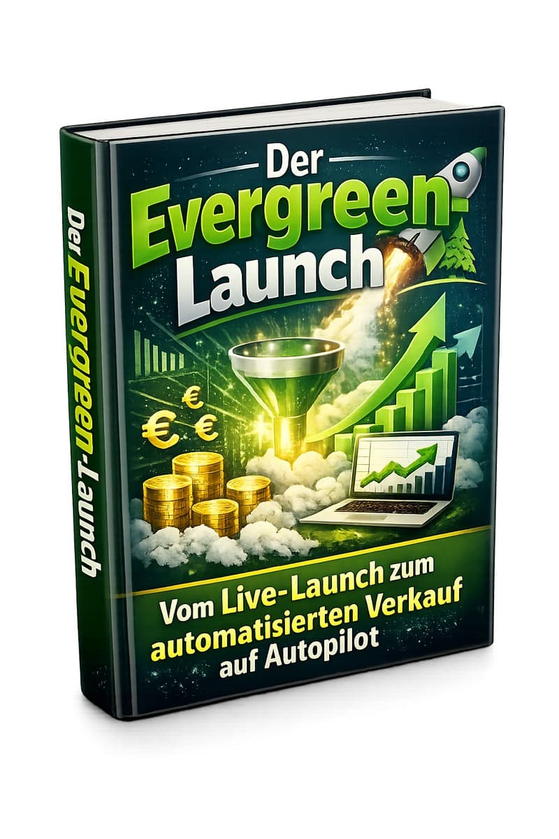 Cover – Der Evergreen-Launch: PDF-Ratgeber von RatgeberPlatz.de