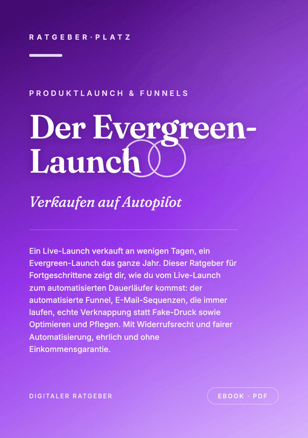 Cover: Der Evergreen-Launch