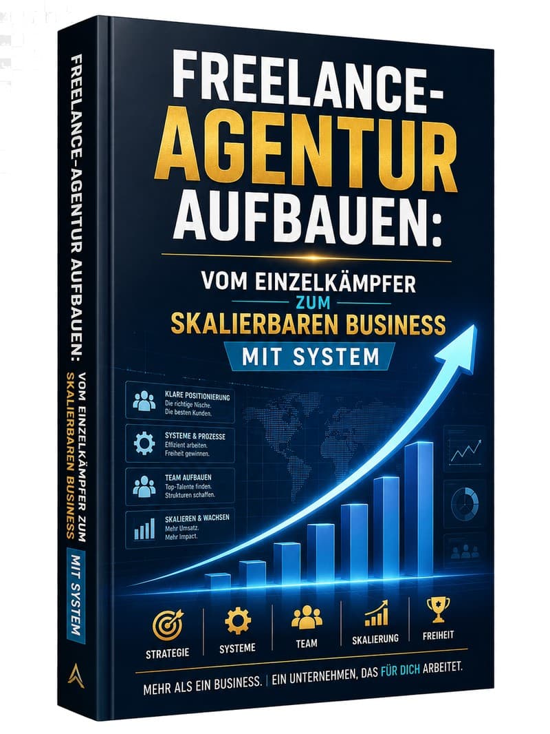 Cover – Freelance-Agentur aufbauen: PDF-Ratgeber von RatgeberPlatz.de