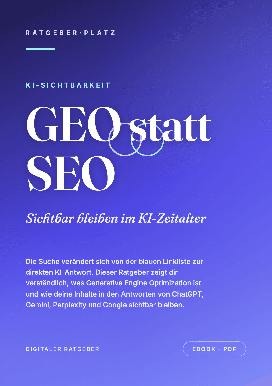 Cover: GEO statt SEO