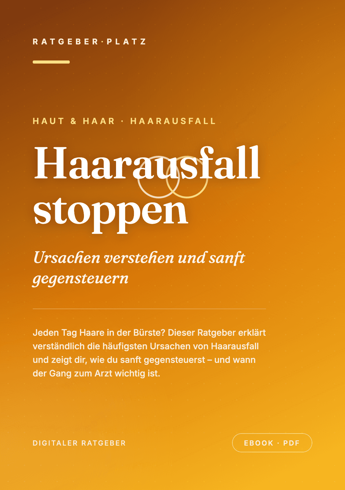 Cover: Haarausfall stoppen