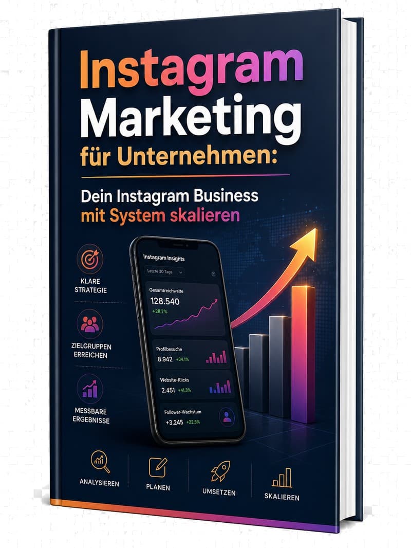 Cover – Instagram Business skalieren: PDF-Ratgeber von RatgeberPlatz.de