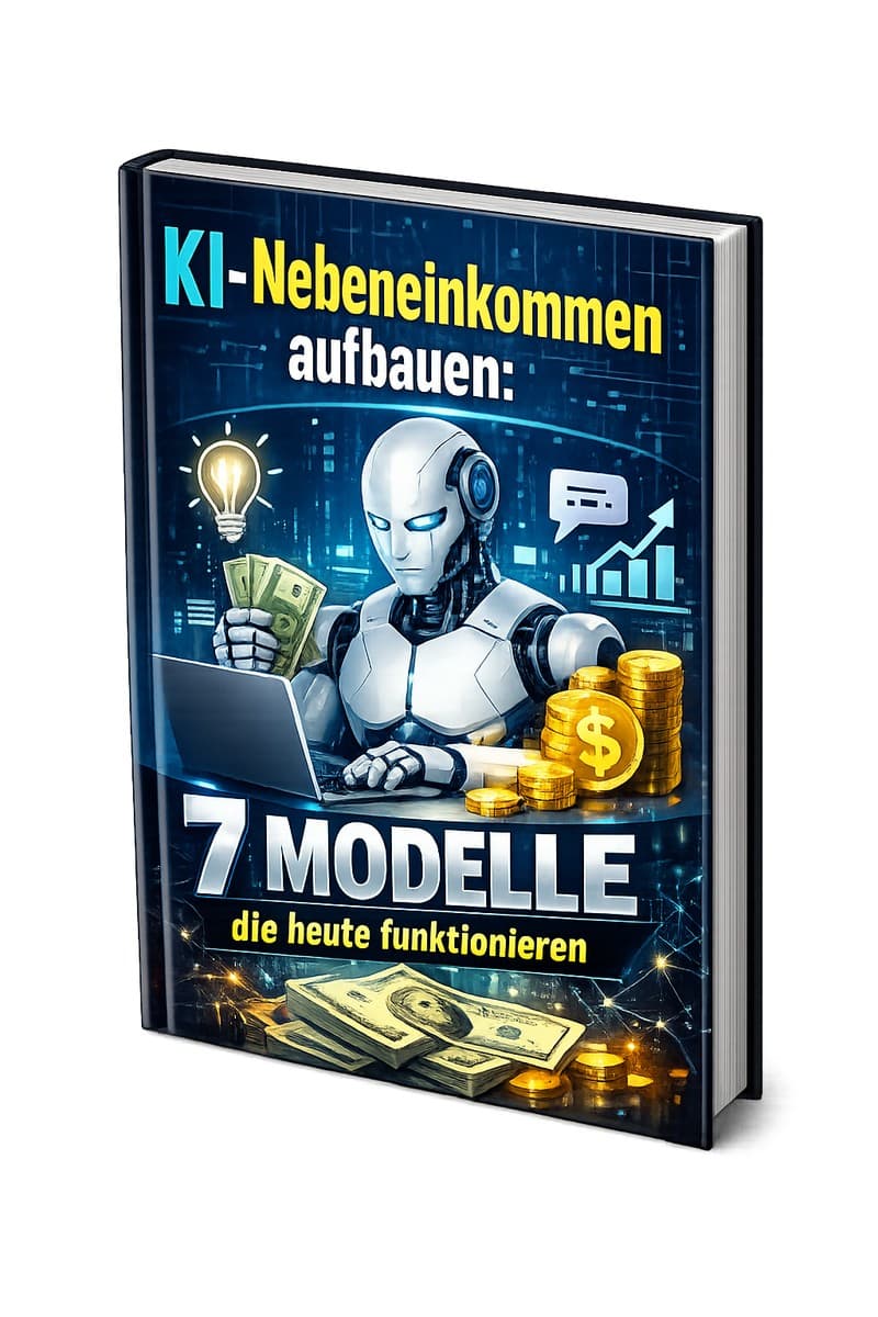 Cover – KI-Nebeneinkommen: PDF-Ratgeber von RatgeberPlatz.de