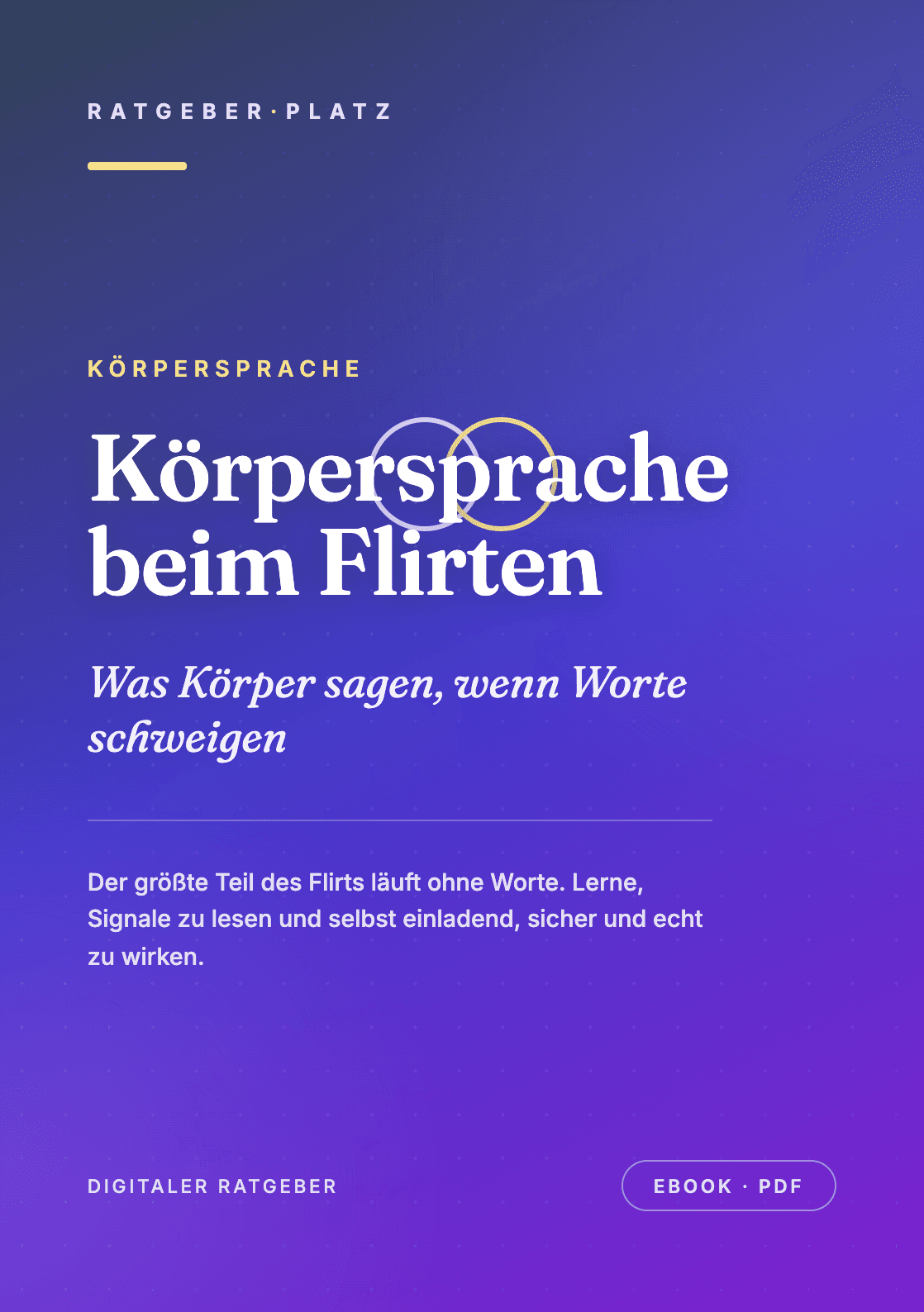 Cover: Körpersprache beim Flirten