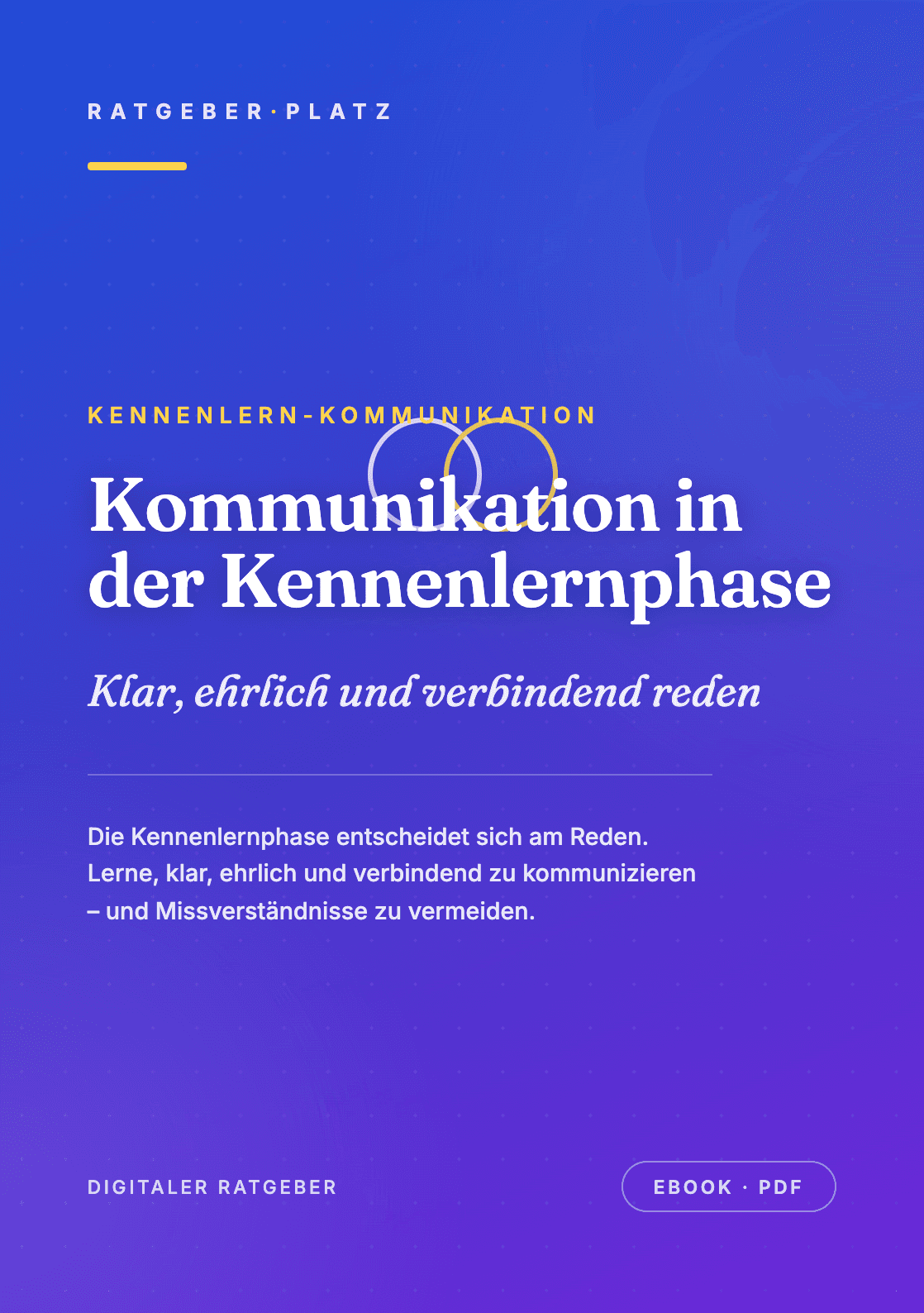 Cover: Kommunikation in der Kennenlernphase