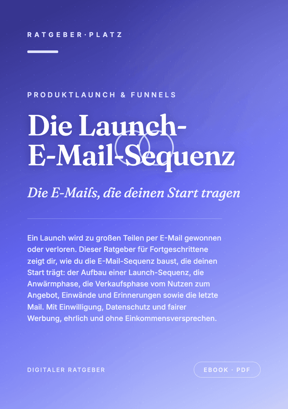 Cover: Die Launch-E-Mail-Sequenz