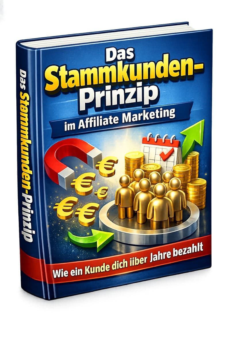 Cover – Das Stammkunden-Prinzip im Affiliate Marketing: PDF-Ratgeber von RatgeberPlatz.de
