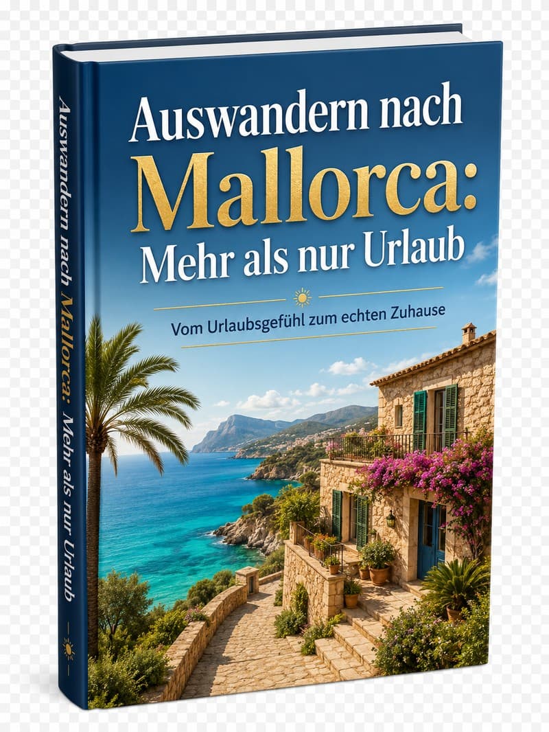Cover – Auswandern nach Mallorca: Mehr als nur Urlaub: PDF-Ratgeber von RatgeberPlatz.de