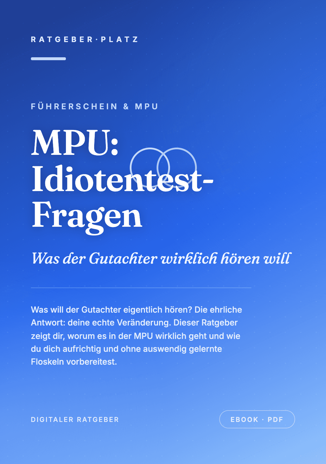 Cover: MPU-Idiotentest-Fragen