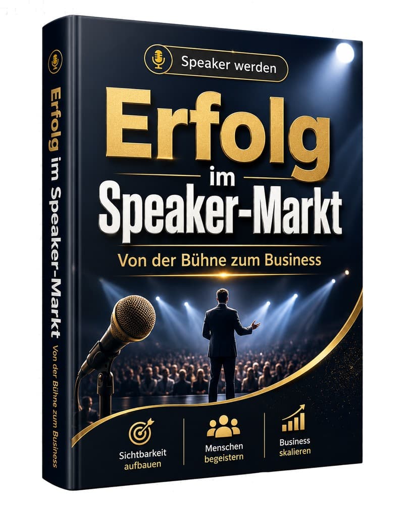 Cover – Erfolg im Speaker-Markt: PDF-Ratgeber von RatgeberPlatz.de