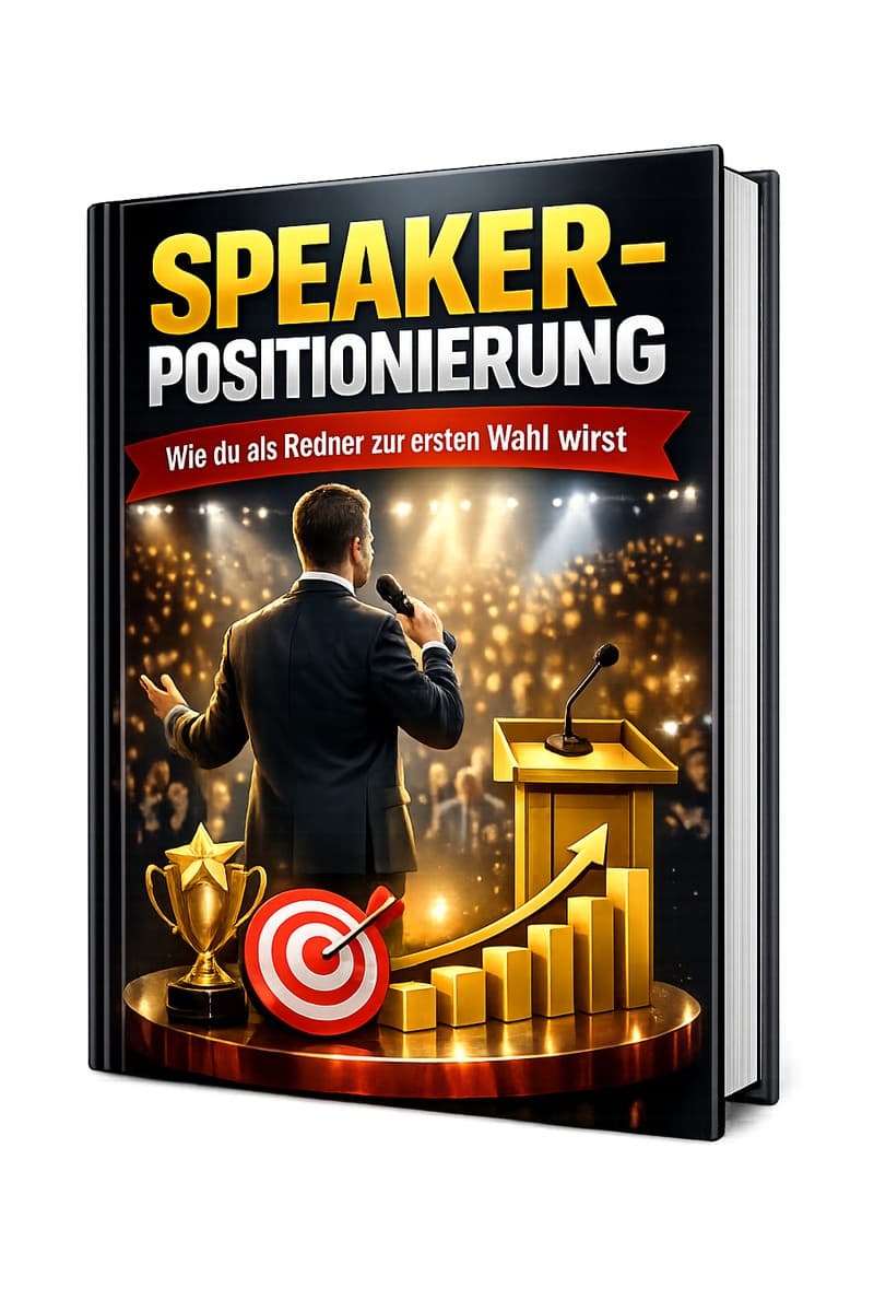 Cover – Speaker-Positionierung: PDF-Ratgeber von RatgeberPlatz.de
