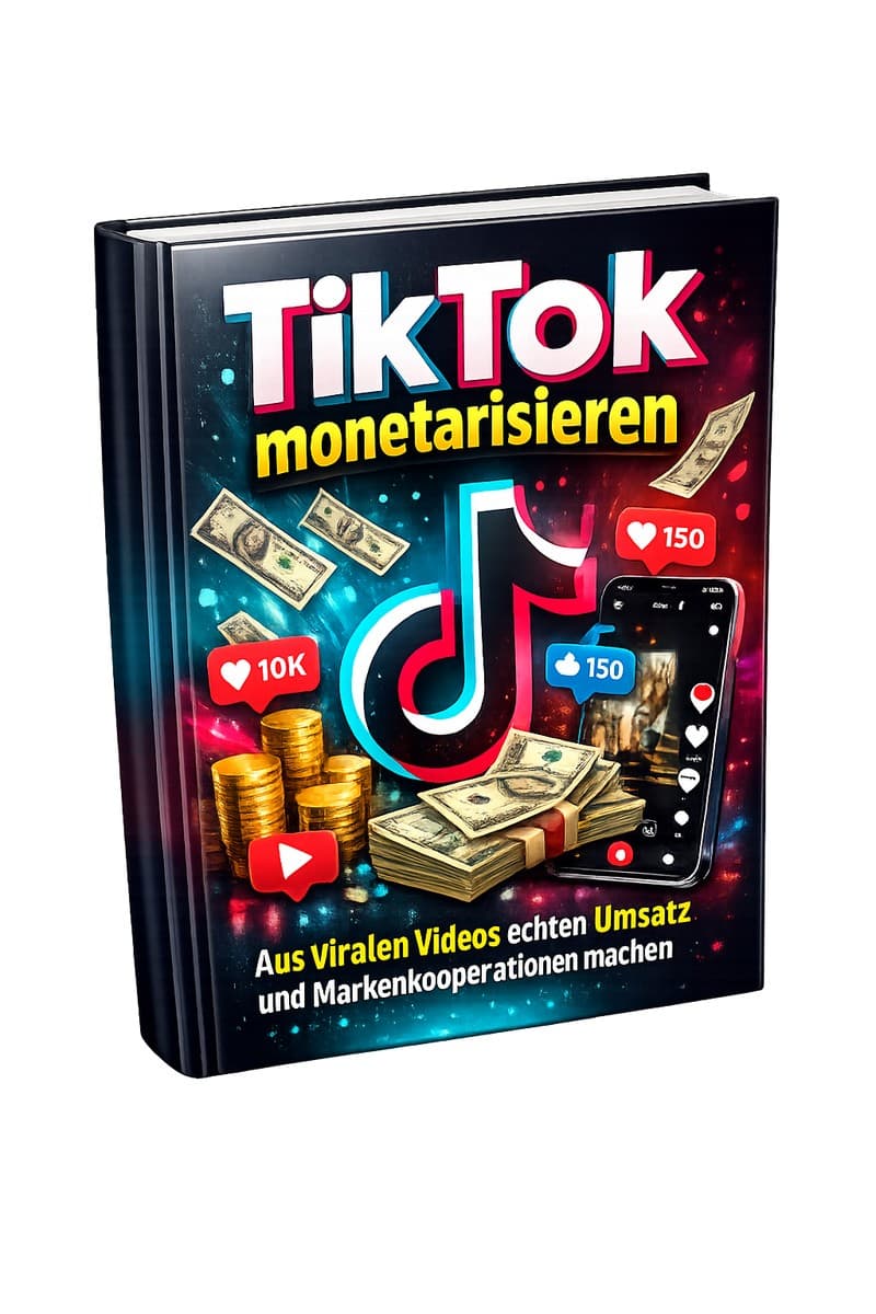Cover – TikTok monetarisieren: PDF-Ratgeber von RatgeberPlatz.de