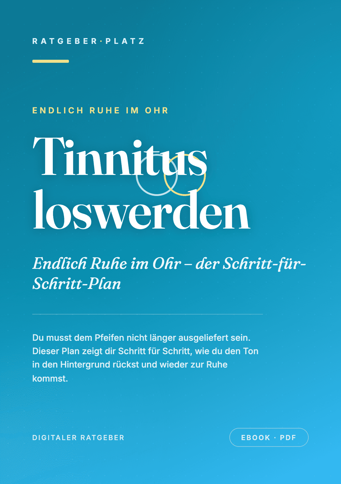 Cover: Tinnitus loswerden