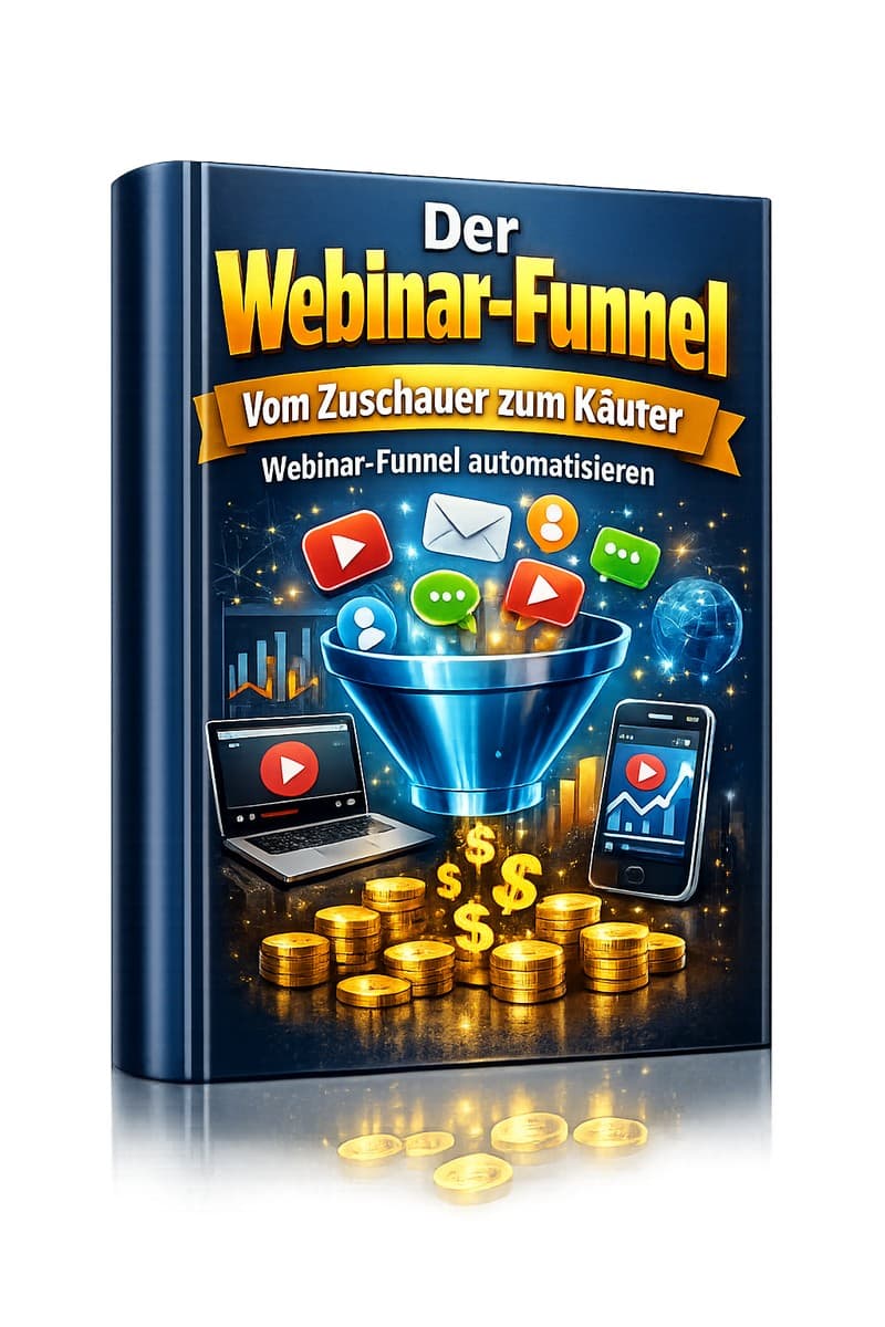 Cover – Der Webinar-Funnel: PDF-Ratgeber von RatgeberPlatz.de