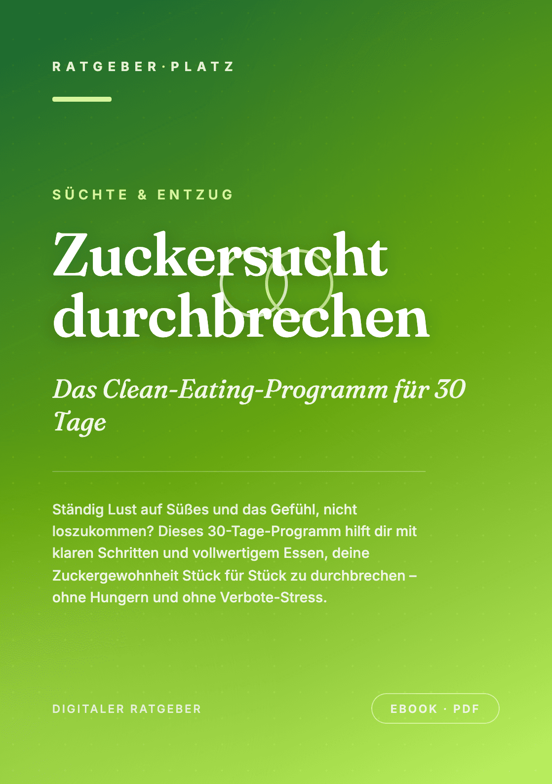 Cover: Zuckersucht durchbrechen